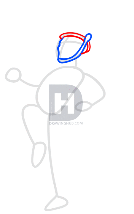 452x720 How To Draw The Black Parade Skeleton, Step