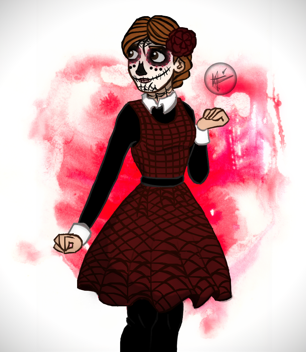 1024x1179 The Skeleton Girl