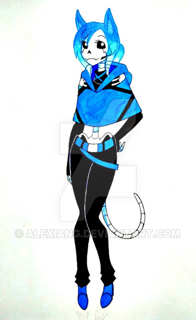 400x652 Ut Oc's Yan Wolf Skeleton