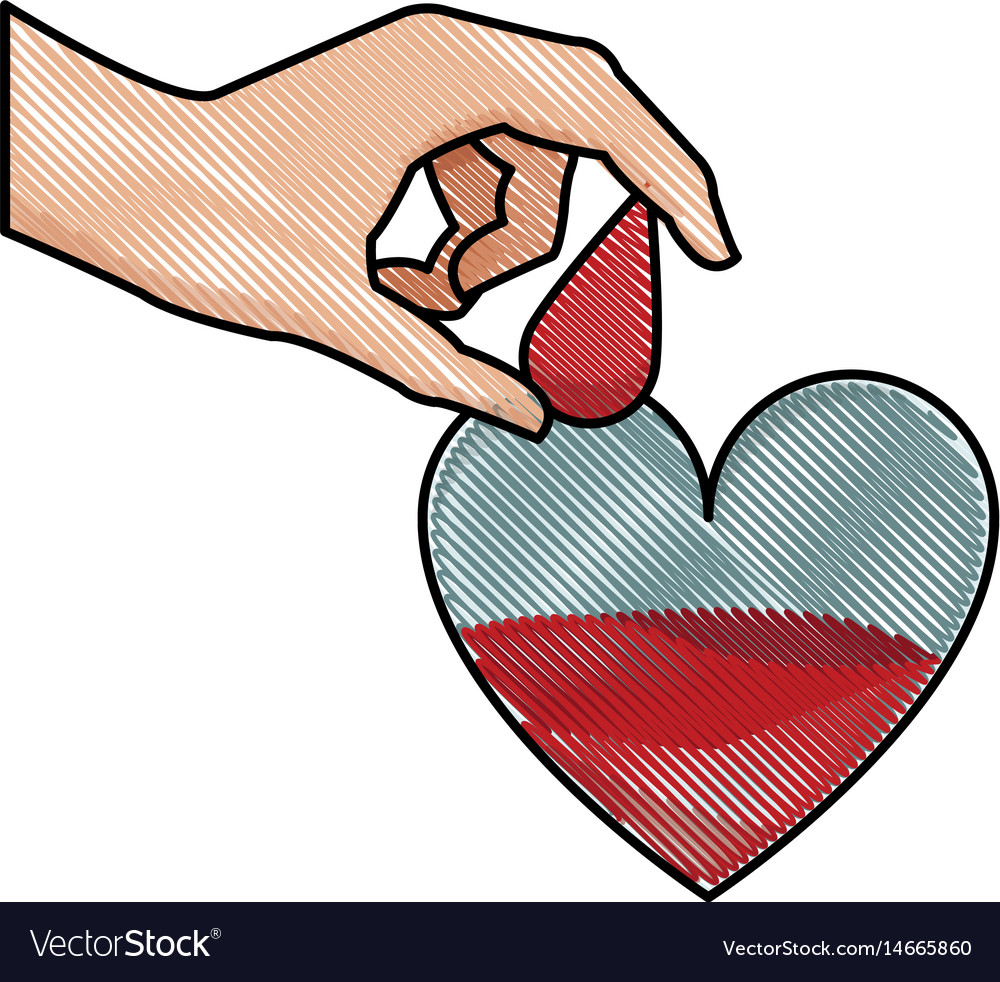 1000x982 Huge Collection Of 'hand Holding A Heart Drawing' Download More