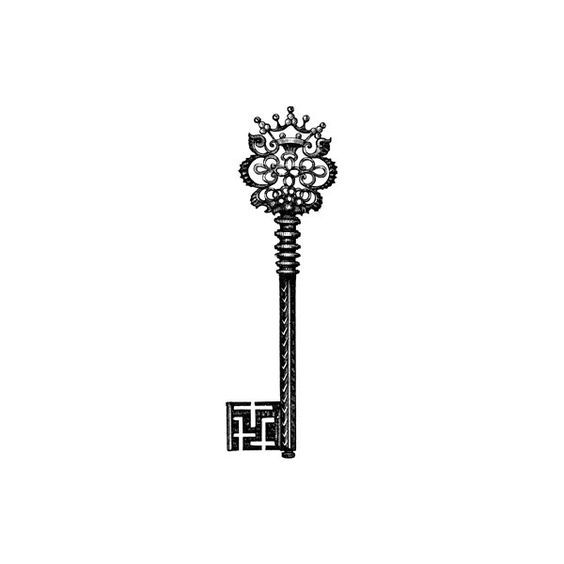 564x564 Crown Drawing Skeleton Key For Free Download