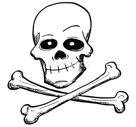 Skeleton Pirate Drawing | Free download on ClipArtMag