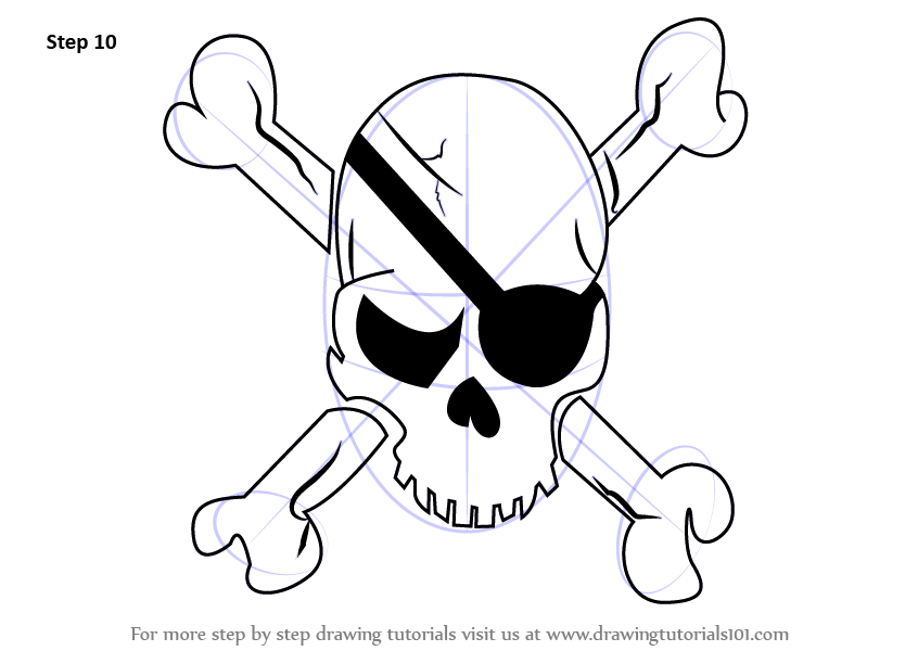 846x600 Learn How To Draw A Pirate Skull