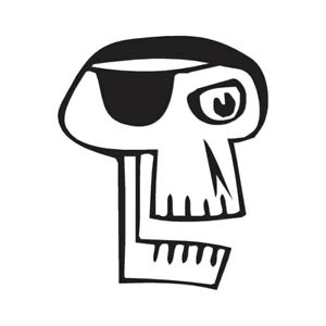 300x300 Skull Pirate Drawing