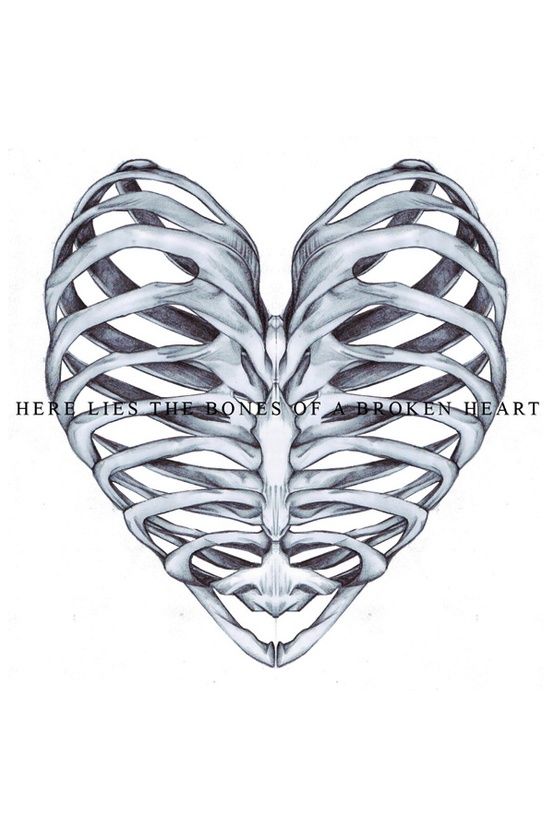 554x831 I Want This Tattoo! Minus The Saying Rib Cage Heart Tattoo