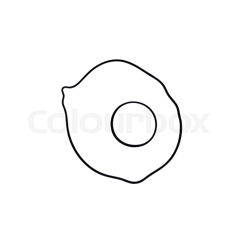 800x800 Eggs Hand Drawn Outline Doodle Icon Stock Vector Colourbox
