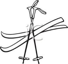 232x217 image result for skis drawing nursery in ski drawing