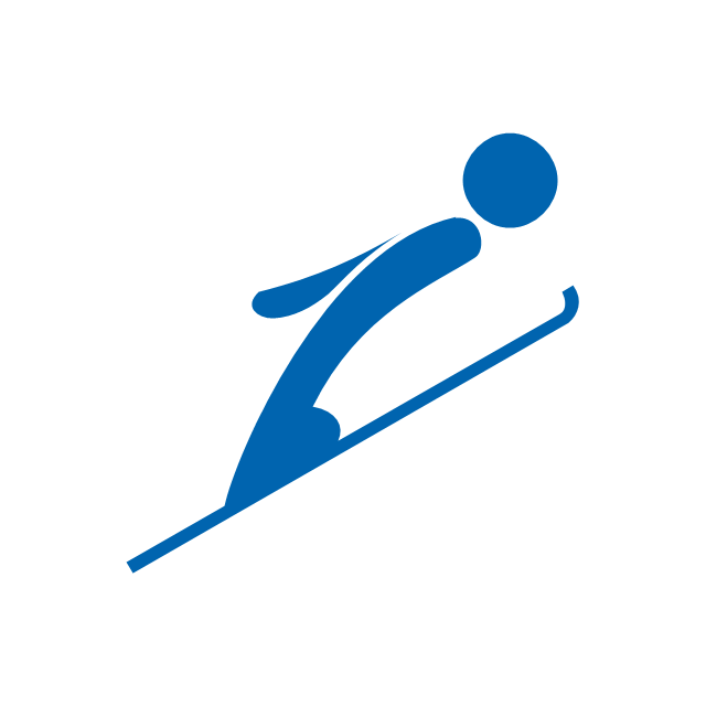 640x640 Skiing, Drawing, Blue, Transparent Png Image Clipart Free Download