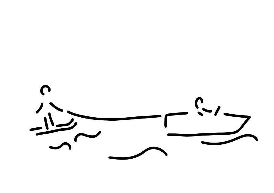 900x635 water ski boat waterski drawing