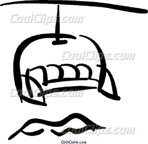 300x291 Chair Lift Vector Clip Art