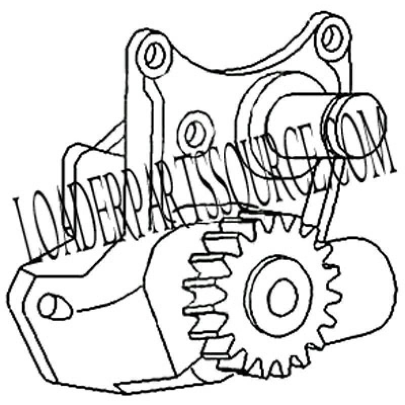 800x800 new holland skid steer, oil pump