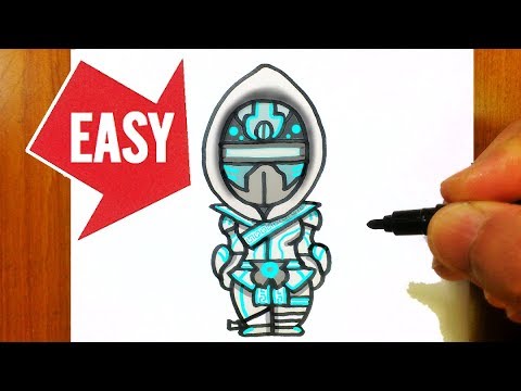 480x360 How To Draw Fortnite New Snowstrike Skin Easy Cute Drawing
