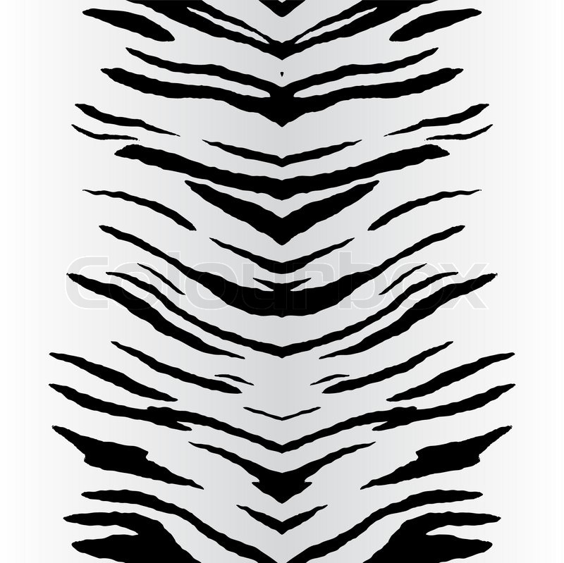 800x799 Zebra Stripe Pattern That Tiles Stock Vector Colourbox