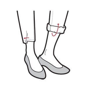 300x309 Dress For Your Body White Jeans Real Simple