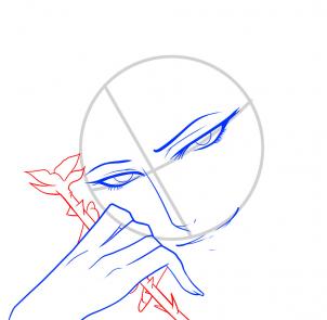 302x295 How To Draw An Anime Man, Anime Man, Step