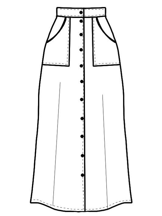 532x709 Dean Skirt Mandala Design