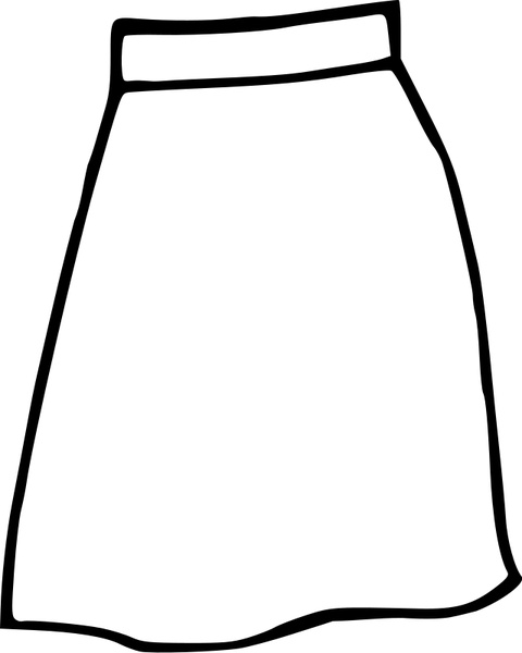 480x600 Skirt Free Vector In Open Office Drawing