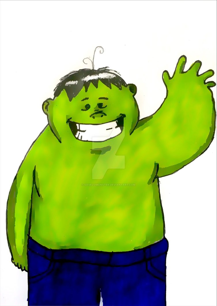 753x1061 Baby Hulk Inspired