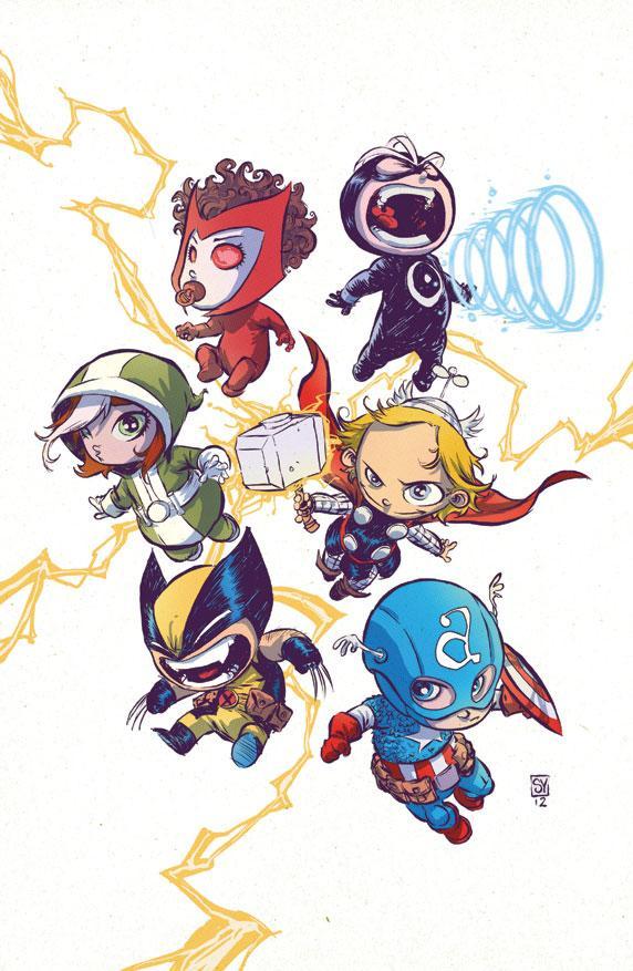 572x877 Marvel Reveals Skottie Young's Fantastic Now! Variants