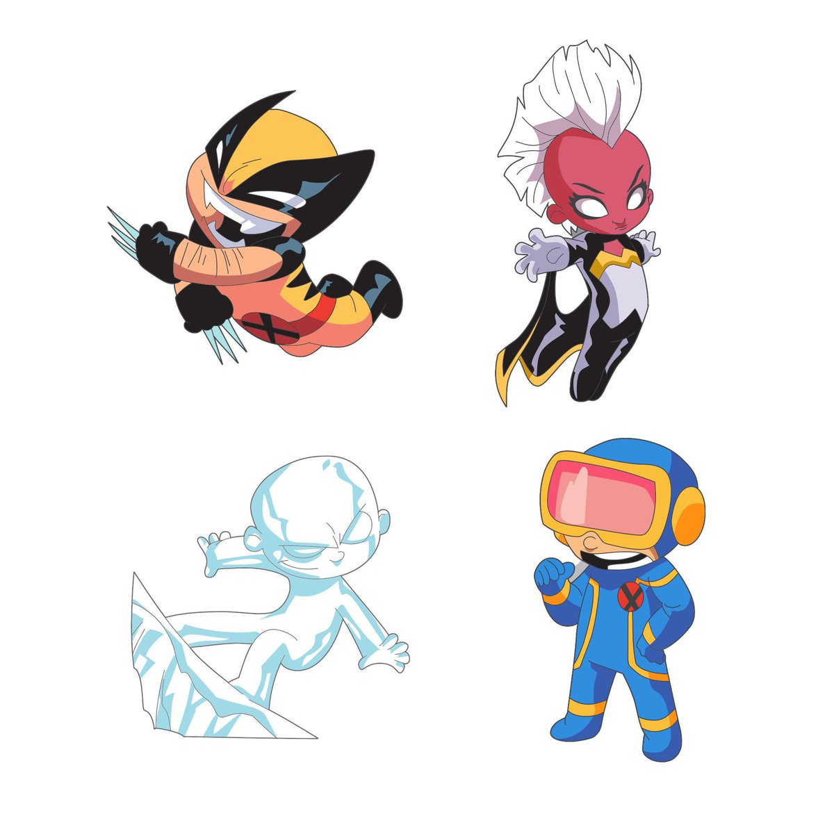 1200x1200 Marvelthaifan On Twitter Marvel Skottie Young Pin Set