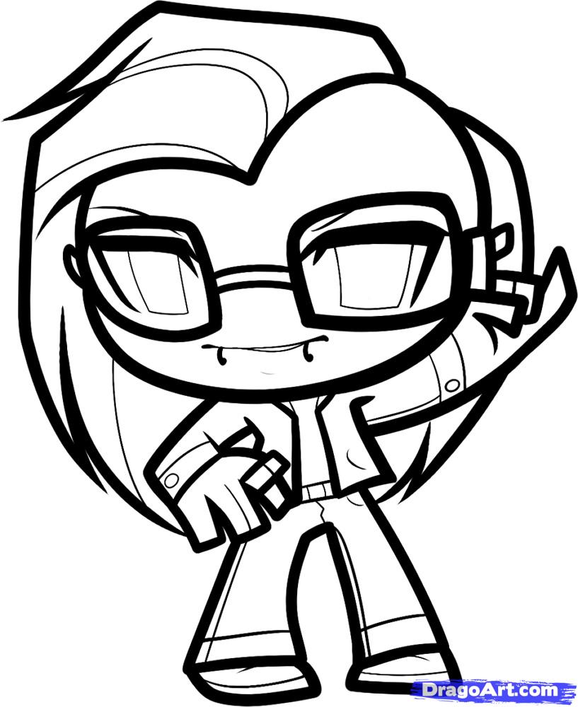 817x1000 Step How To Draw Chibi Skrillex, Skrillex, Sonny Moore