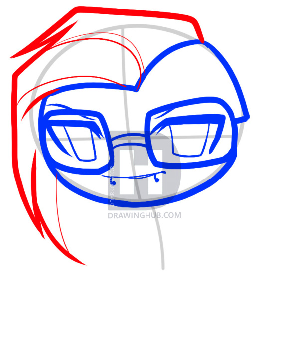 588x720 How To Draw Chibi Skrillex, Skrillex, Sonny Moore, Step