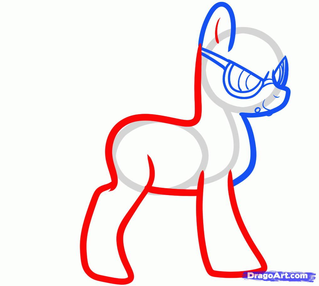 1017x912 Step How To Draw A Skrillex Pony, My Little Pony