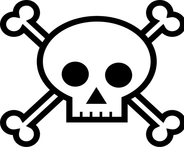 600x479 Skull And Crossbones Free Vector In Open Office Drawing