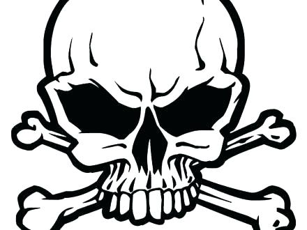 440x330 Skull And Crossbones Coloring Pages Pirates Coloring Pages Skull
