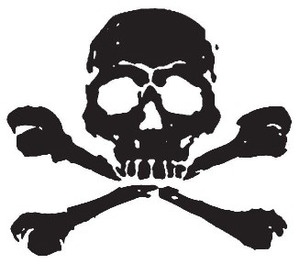 300x264 Best Crossbones Silhouette Find Wonderful Clipart