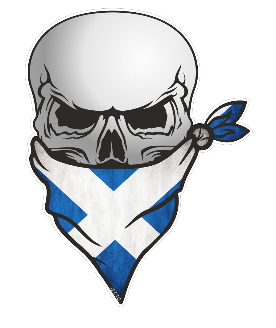 895x1061 Gothic Biker Pirate Skull With Face Bandana Scotland