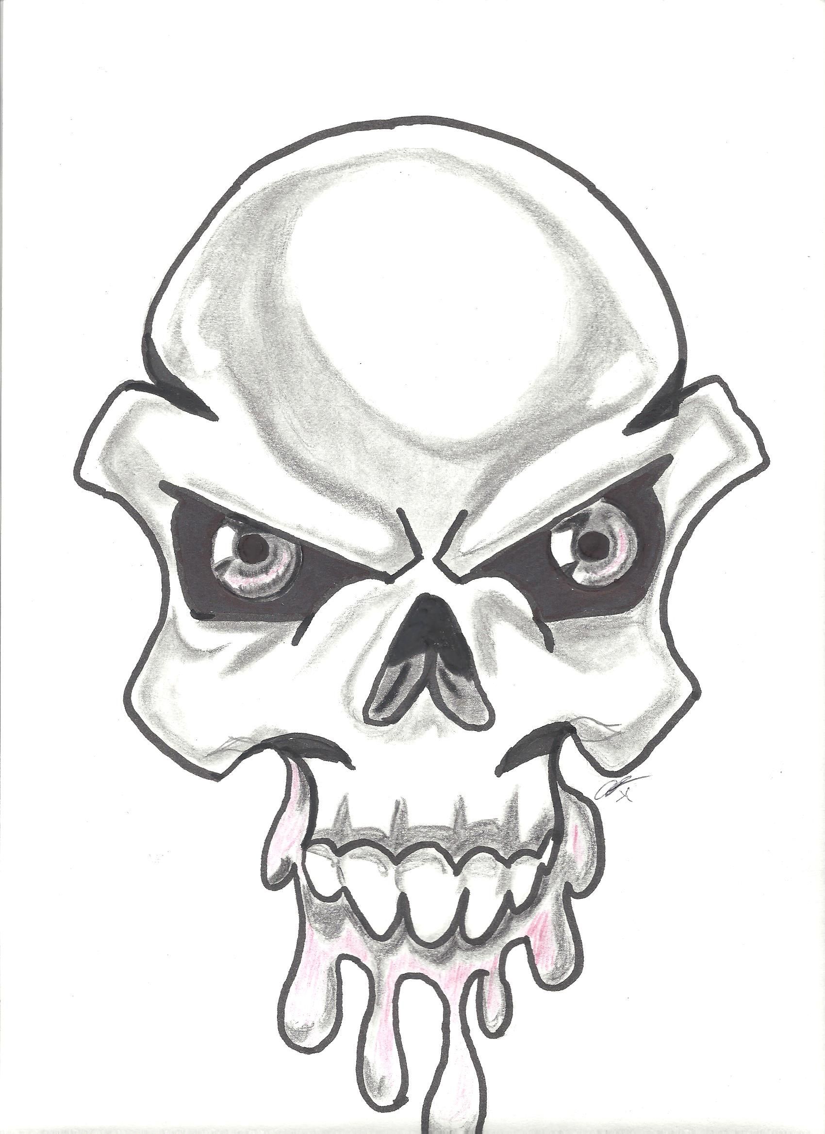 1700x2338 Skull Drawing Graffiti For Free Download