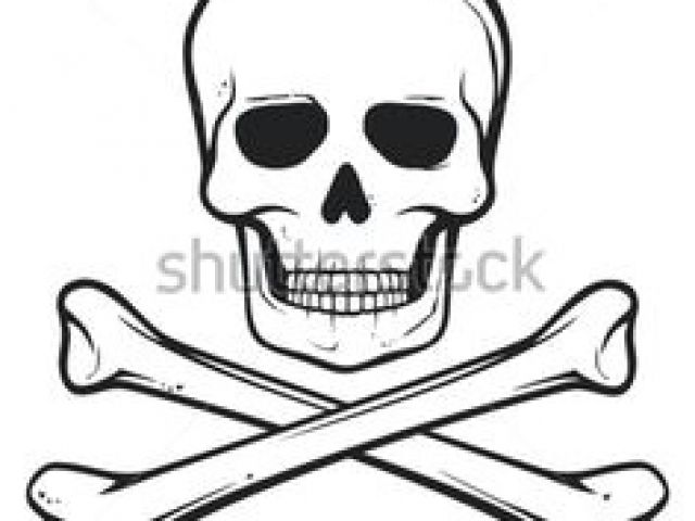 640x480 drawing of skull and crossbones best skull and crossbones