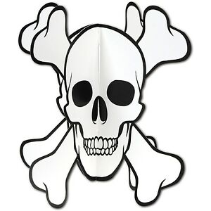300x300 skull crossbones centerpiece halloween decoration ebay