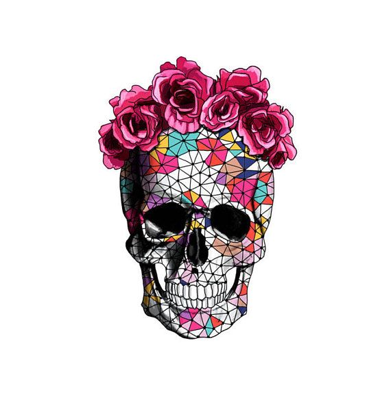 570x573 Halloween Skeleton Temporary Tattoo Sugar Skull Tattoo Tattoo