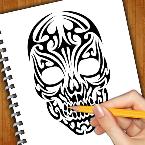 512x512 Learn How To Draw Skull Tattoos