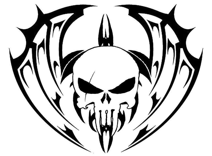900x660 Demon Skull Tattoo Designs