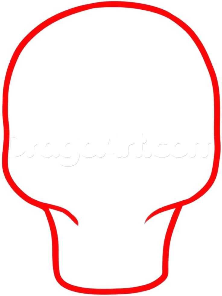 736x981 Easy Skeleton Drawing Screenshot Easy Sugar Skull Drawing
