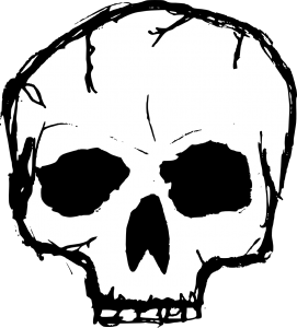 271x300 Skull Drawings Clipart