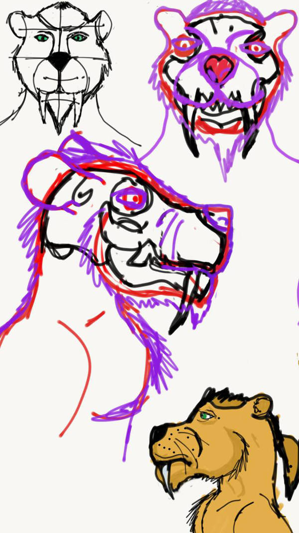 600x1067 Savoudiin Male Face Head And Skull Reference