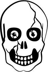 168x249 Vector Skeleton Side View Transparent Png Clipart Free Download