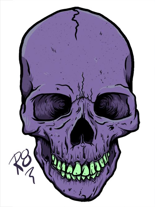 500x666 Skull Drawings Tumblr Better Went Back To A Human Skull