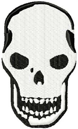 303x500 Skull Face Embroidery Designs, Machine Embroidery Designs
