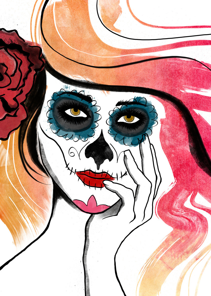 857x1200 Skull Posters