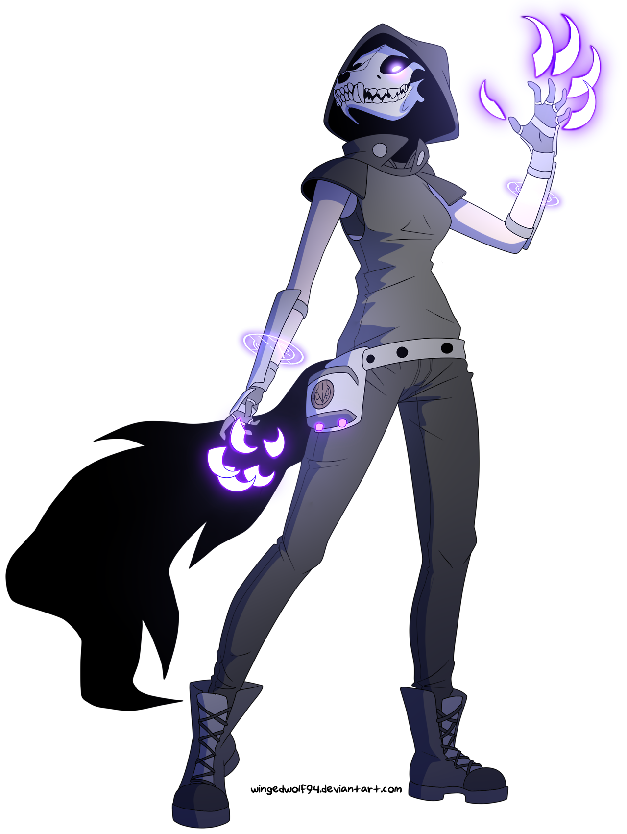 1280x1702 vulture culture coyote drew my edgy skull girl again bit