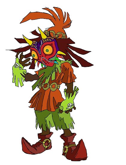 421x550 Majoraamp's Mask Skull Kid Posters