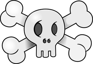 300x208 Pirate Skull And Crossbones Clip Art Free