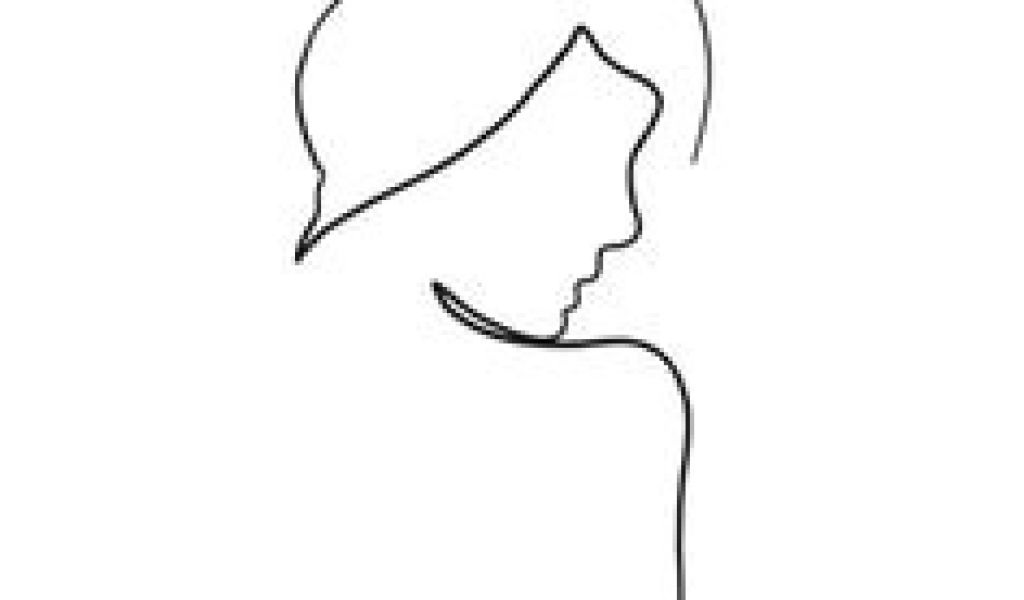 1024x600 Skull Drawing Minimalist Best Line Drawings Sketches Images