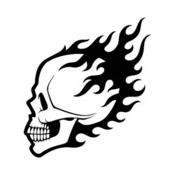 250x250 Od Skull Pile Clip Art