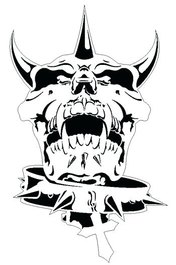 350x527 Skull Airbrush Stencil Template Airsick Painting Templates
